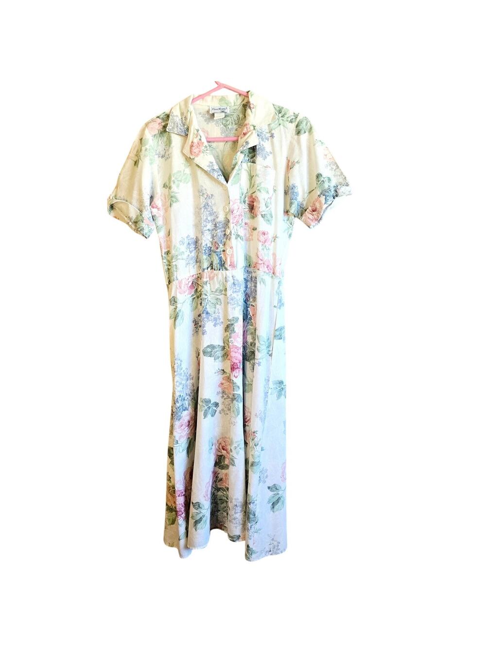 Bedford fair floral modest midi dress size 6
